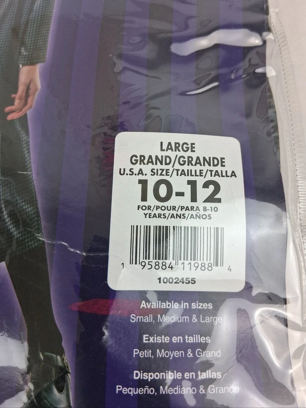Rubie's Wednesday Addams TV Series Halloween Costume Coat 10/12